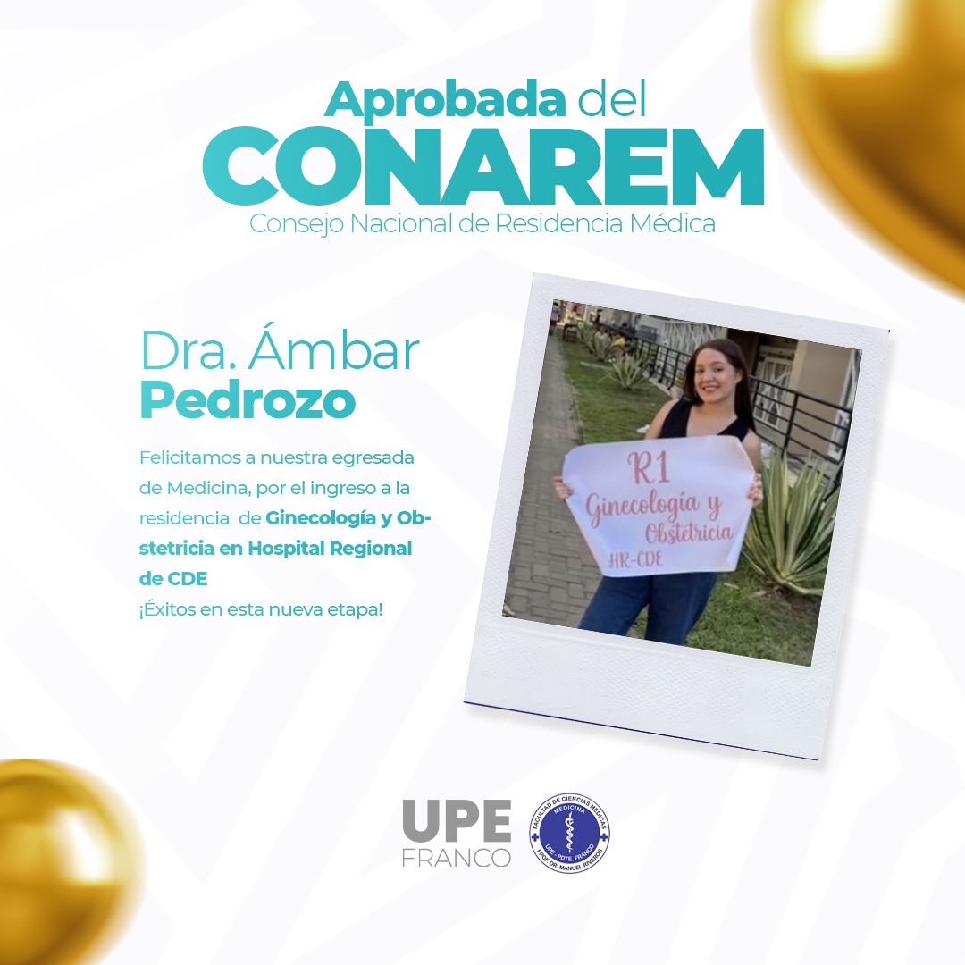 Orgullo UPE: Aprobados CONAREM - Medicina